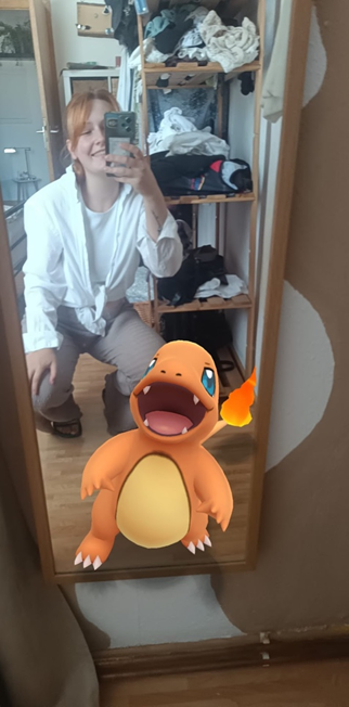 Eigenes Selfie in Pokémon Go