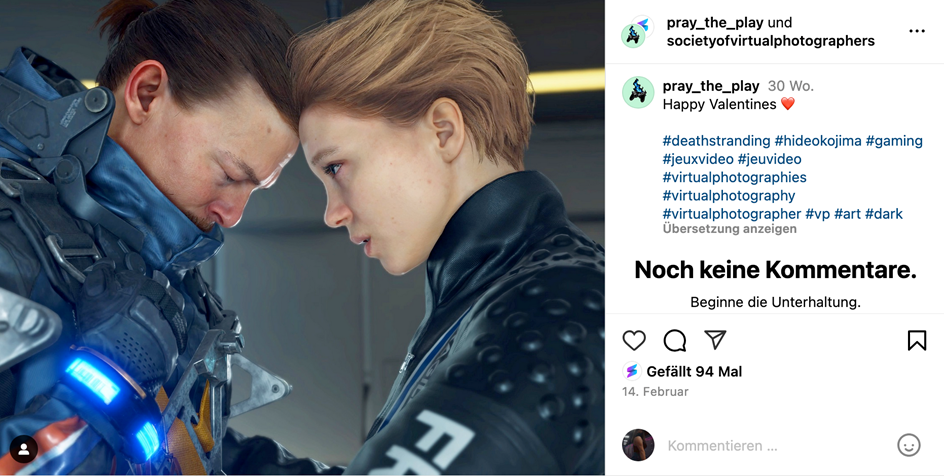 Virtuelle Fotografie von Death Stranding von SoVP